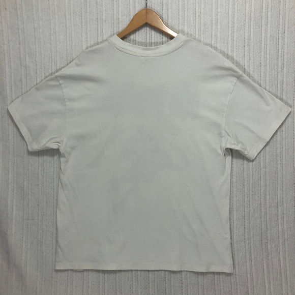 No Fear +H&M Graphic T-Shirt Skateboard Dog Cartoon White Tee Size XS - Picture 8 of 10